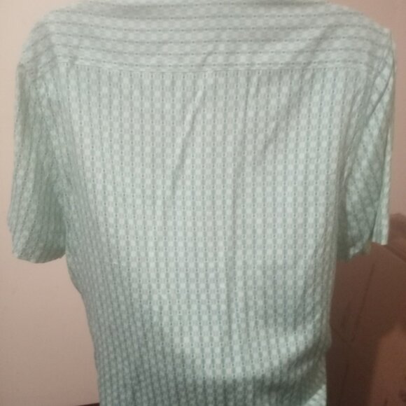 Nat Nast Shirt Men Large L Bowling Silk Cotton Diamond Luxury Originals Button - Picture 8 of 13